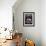 Teen Couple Eating Pizza from a Garden Table, 1960-Eliot Elisofon-Framed Photographic Print displayed on a wall