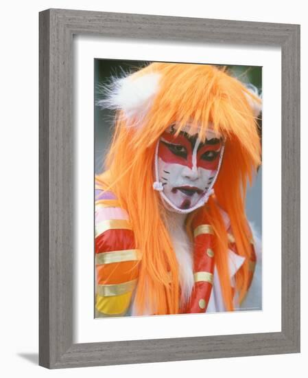 Teen Punk, Harajuku, Tokyo, Japan-Rob Tilley-Framed Photographic Print