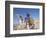 Teenage Boy on Camel in Front of the Great Colonnade, Palmyra, Syria, Middle East-Alison Wright-Framed Photographic Print