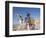 Teenage Boy on Camel in Front of the Great Colonnade, Palmyra, Syria, Middle East-Alison Wright-Framed Photographic Print