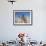 Teenage Boy on Camel in Front of the Great Colonnade, Palmyra, Syria, Middle East-Alison Wright-Framed Photographic Print displayed on a wall