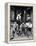 Teenage Boys Hangout on Stoop of Local Store Front-Gordon Parks-Framed Premier Image Canvas