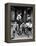 Teenage Boys Hangout on Stoop of Local Store Front-Gordon Parks-Framed Premier Image Canvas