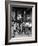 Teenage Boys Hangout on Stoop of Local Store Front-Gordon Parks-Framed Photographic Print