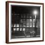 Teenage Boys Whiling Away a Summer Night on the Street-Gordon Parks-Framed Photographic Print