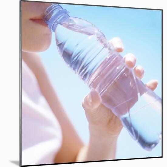 Teenage Girl Drinking Water-Cristina-Mounted Premium Photographic Print