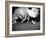 Teenage Girls Resting Feet at First Formal Dance at the Naval Armory-Cornell Capa-Framed Photographic Print