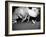 Teenage Girls Resting Feet at First Formal Dance at the Naval Armory-Cornell Capa-Framed Photographic Print