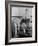 Teenager Getting Shoes Shined-Nina Leen-Framed Photographic Print