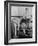 Teenager Getting Shoes Shined-Nina Leen-Framed Photographic Print