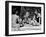 Teenager Suzie Slattery and Freinds Enjoying a Pool Party-Yale Joel-Framed Photographic Print