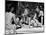 Teenager Suzie Slattery and Freinds Enjoying a Pool Party-Yale Joel-Mounted Photographic Print