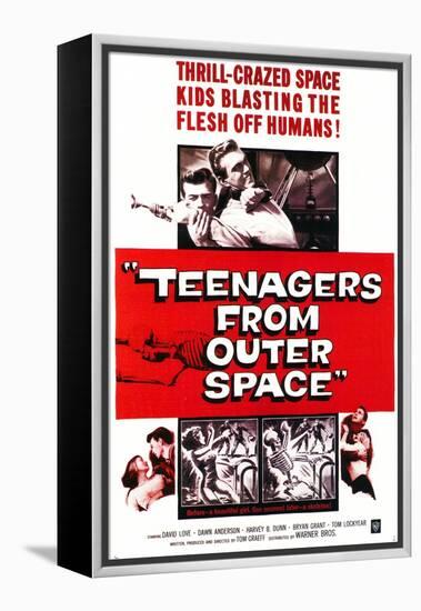 Teenagers From Outer Space, 1959-null-Framed Stretched Canvas