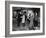 Teens Dancing the 'Twist' Outside the Brooklyn Fox Theatre, 1969-null-Framed Photo