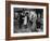 Teens Dancing the 'Twist' Outside the Brooklyn Fox Theatre, 1969-null-Framed Photo