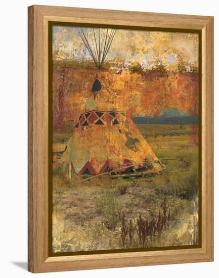 Teepee 1-Sokol-Hohne-Framed Stretched Canvas