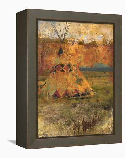 Teepee 1-Sokol-Hohne-Framed Stretched Canvas