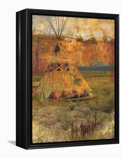 Teepee 1-Sokol-Hohne-Framed Stretched Canvas