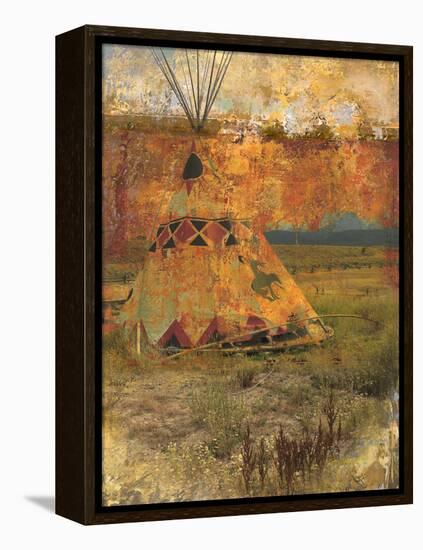 Teepee 1-Sokol-Hohne-Framed Stretched Canvas