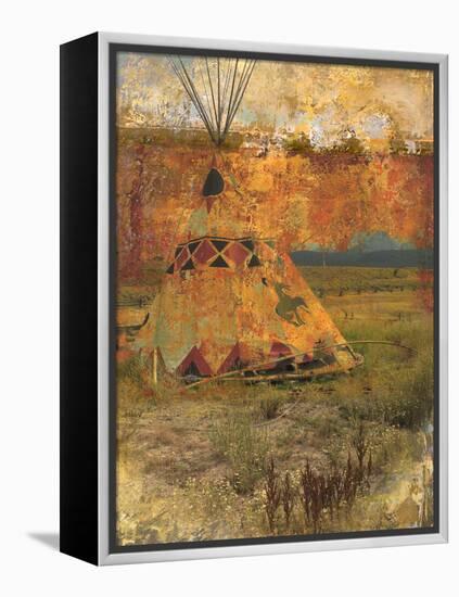 Teepee 1-Sokol-Hohne-Framed Stretched Canvas