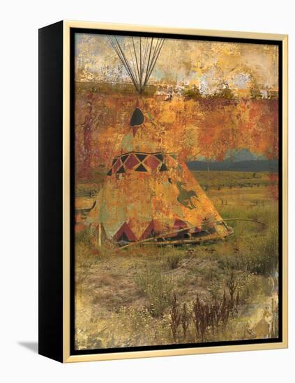 Teepee 1-Sokol-Hohne-Framed Stretched Canvas