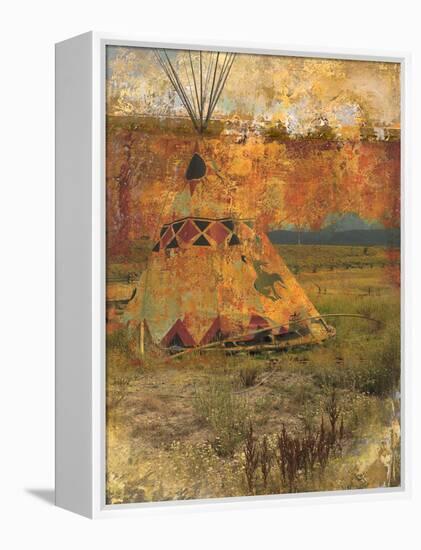 Teepee 1-Sokol-Hohne-Framed Stretched Canvas