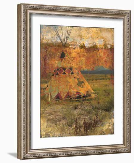 Teepee 1-Sokol-Hohne-Framed Art Print