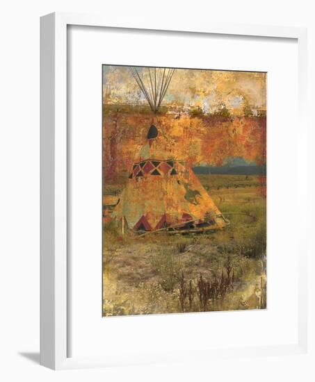 Teepee 1-Sokol-Hohne-Framed Art Print