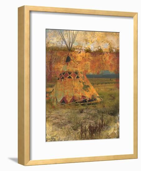 Teepee 1-Sokol-Hohne-Framed Art Print