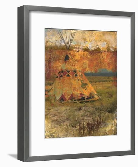 Teepee 1-Sokol-Hohne-Framed Art Print