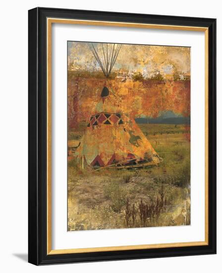 Teepee 1-Sokol-Hohne-Framed Art Print