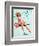 Teeter Taught Her (Well Balanced) Pin-Up 1944-Gil Elvgren-Framed Art Print