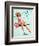 Teeter Taught Her (Well Balanced) Pin-Up 1944-Gil Elvgren-Framed Art Print