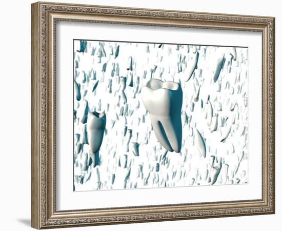 Teeth-David Mack-Framed Photographic Print