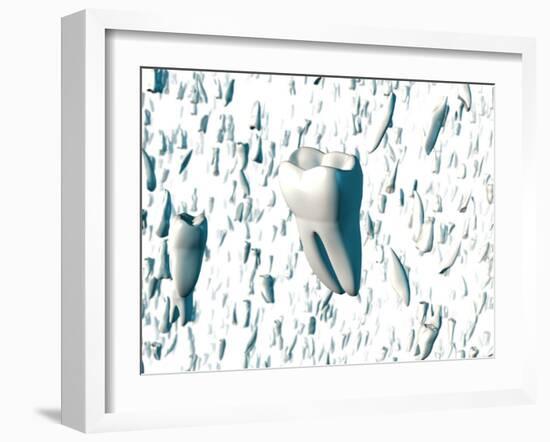 Teeth-David Mack-Framed Photographic Print