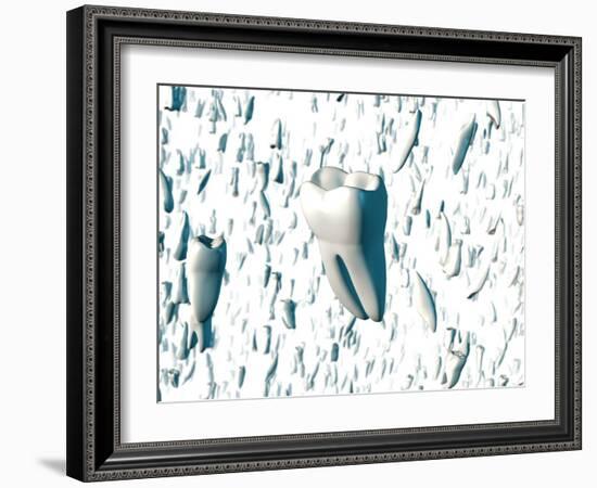 Teeth-David Mack-Framed Photographic Print