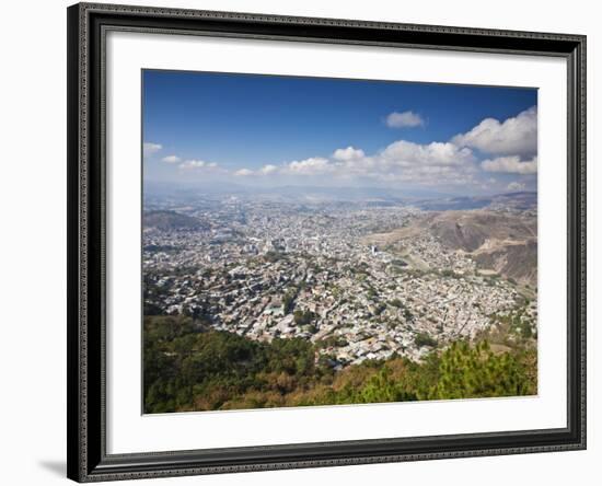 Tegucigalpa, View of City from Park Naciones Unidas El Pichacho, Honduras-Jane Sweeney-Framed Photographic Print