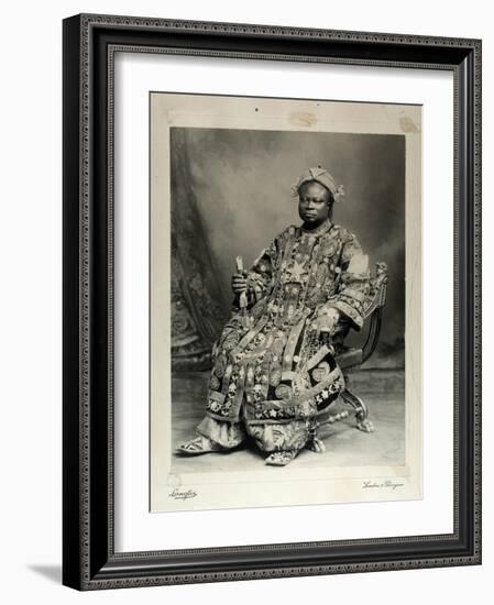 Tegumada Ademola, England, 1904-Louis Adolph Langfier-Framed Giclee Print