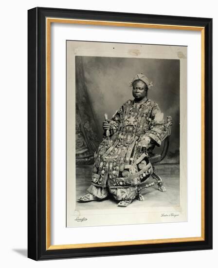 Tegumada Ademola, England, 1904-Louis Adolph Langfier-Framed Giclee Print