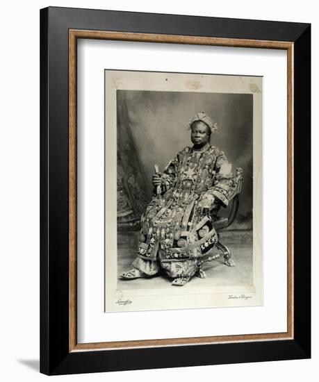 Tegumada Ademola, England, 1904-Louis Adolph Langfier-Framed Giclee Print