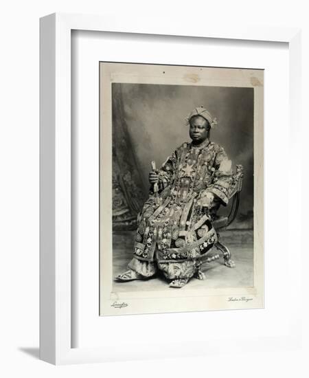 Tegumada Ademola, England, 1904-Louis Adolph Langfier-Framed Giclee Print