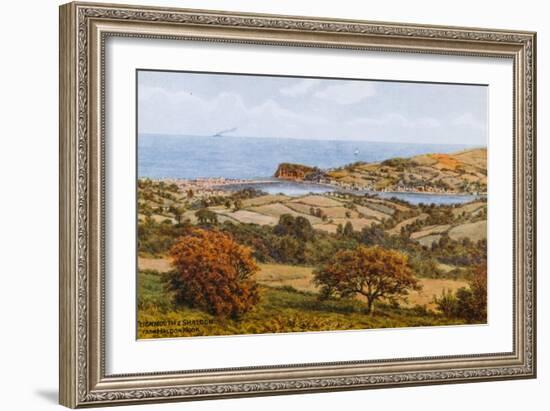 Teignmouth and Shaldon, from Haldon Moor-Alfred Robert Quinton-Framed Giclee Print