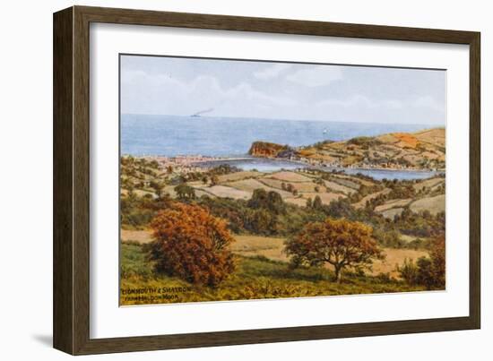 Teignmouth and Shaldon, from Haldon Moor-Alfred Robert Quinton-Framed Giclee Print