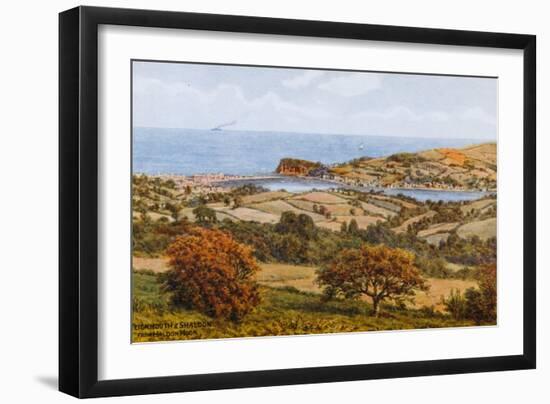 Teignmouth and Shaldon, from Haldon Moor-Alfred Robert Quinton-Framed Giclee Print