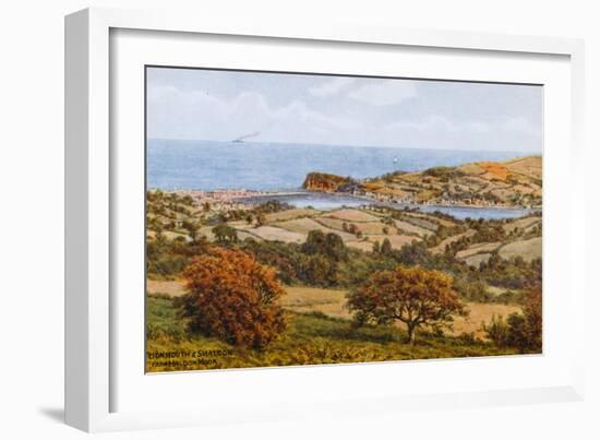 Teignmouth and Shaldon, from Haldon Moor-Alfred Robert Quinton-Framed Giclee Print