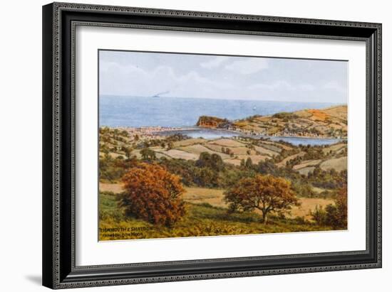 Teignmouth and Shaldon, from Haldon Moor-Alfred Robert Quinton-Framed Giclee Print