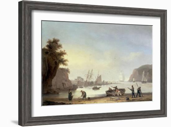 Teignmouth and the Ness, Devon, 1825-Thomas Luny-Framed Giclee Print