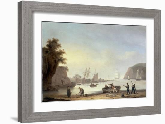 Teignmouth and the Ness, Devon, 1825-Thomas Luny-Framed Giclee Print