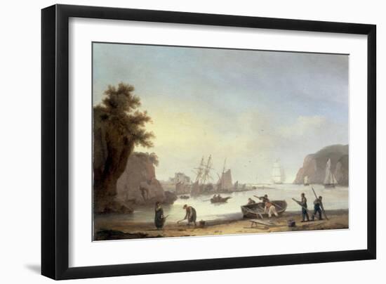 Teignmouth and the Ness, Devon, 1825-Thomas Luny-Framed Giclee Print