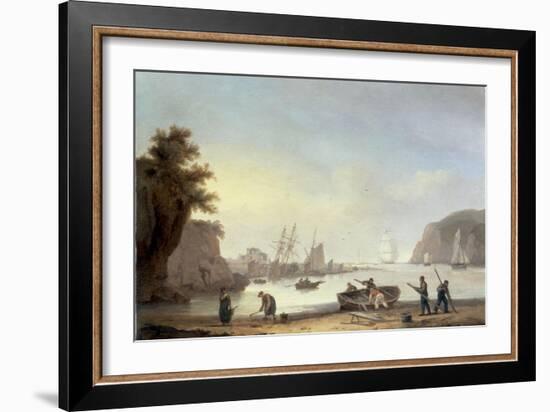 Teignmouth and the Ness, Devon, 1825-Thomas Luny-Framed Giclee Print